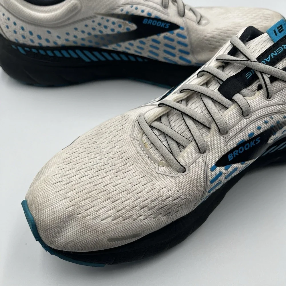 Brooks Adrenaline‎ 21 Men's Size 10 D (Medium) Running Shoes Gray Gym *READ*